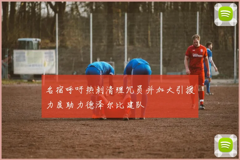 名宿呼吁热刺清理冗员并加大引援力度助力德泽尔比建队